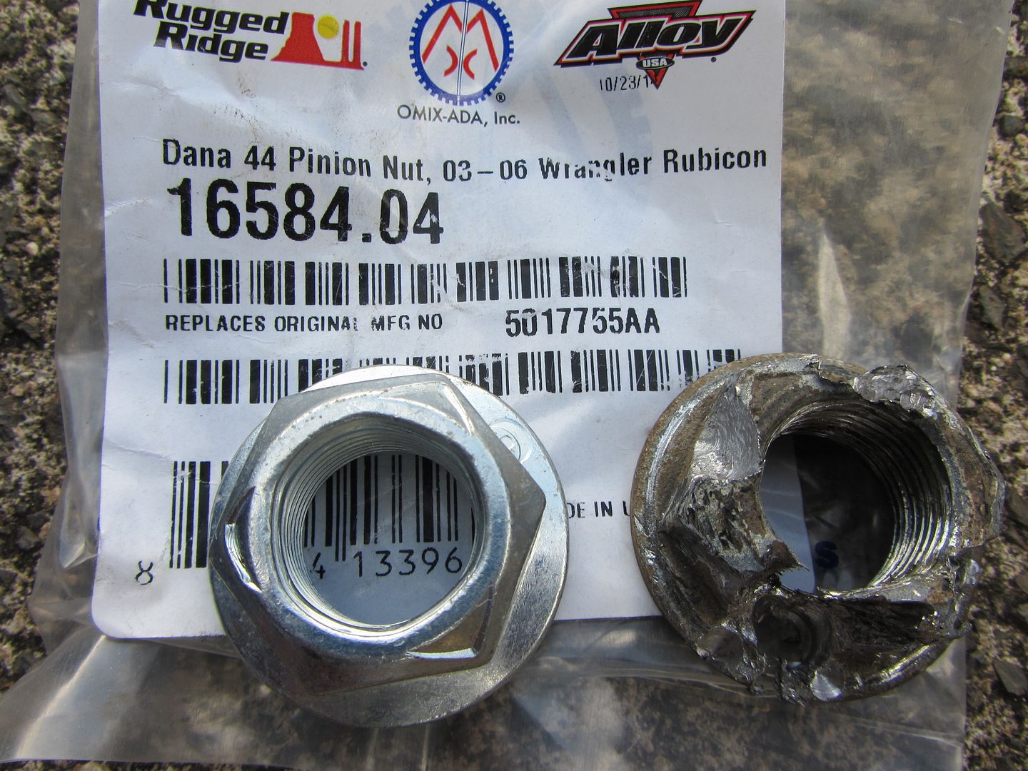 Can a pinion nut come loose? Page 2 Jeep Enthusiast Forums